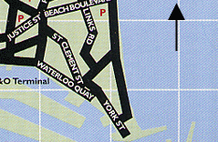 Aberdeen city centre map